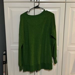 Aerie green soft pullover. Size medium.